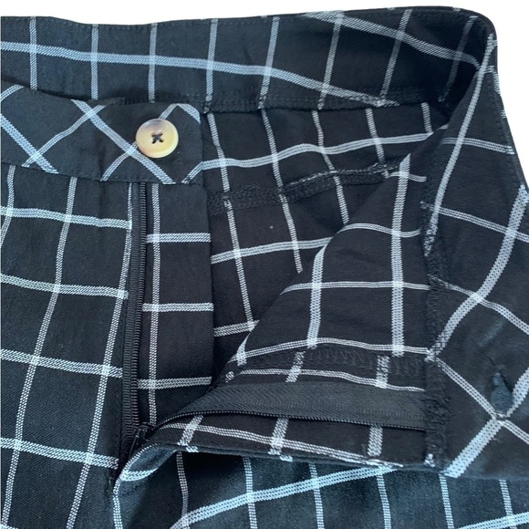 PS/LA Grid Pattern Black & White Pants Size Medium - Picture 14 of 16